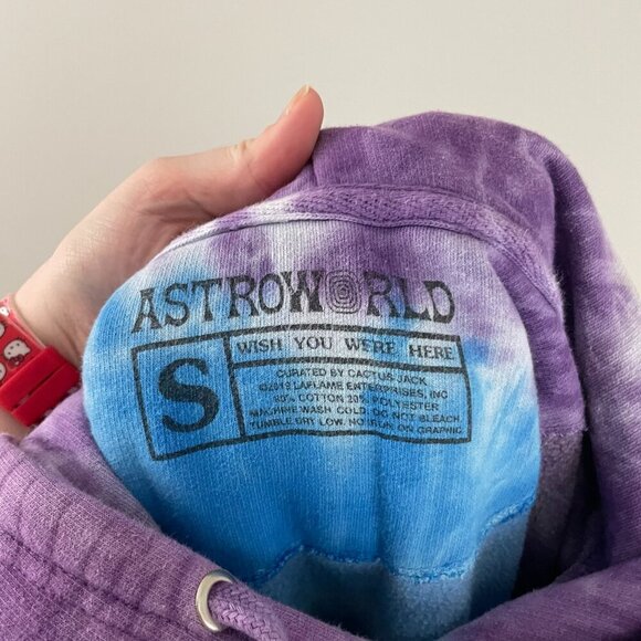Travis Scott Astroworld Festival The Sights Are Vivid Hoodie Men's Size Small - Picture 3 of 6
